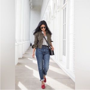 Sandro Paris pimp slim fit high rise jeans